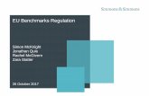 EU Benchmarks Regulation - Legal resource cpd day/session 8 eu... · EU Benchmarks Regulation ... manipulation of setting financial benchmarks ... indices for the purpose of tracking