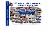 CARL ALBERT STATE COLLEGE CATALOG · hali repass b.s., m.b.a ... carl perkins career ... . carl albert state college catalog . carl albert state college catalog . carl albert state