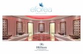 EMERGE BRIGHTER - Hilton · EMERGE BRIGHTER Meet eforea: spa at Hilton ... fastest growing spa brands – eforea: spa at Hilton features an exclusive menu of treatment journeys and