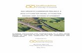 A50 GROWTH CORRIDOR PROJECT A A522 … · A522 UTTOXETER ROAD, UTTOXETER DESIGN AND ACCESS STATEMENT PLANNING APPLICATION FOR CONSTRUCTION OF A NEW ... • Grade separated junction
