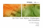 3D TSV Test: Myths, Challenges, and Solutions 3D IC... · 3D TSV Test: Myths, Challenges, and Solutions Dr. Erik Volkerink CTO Verigy