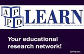 Your educational research network! - APPD · meaningful educational research that advances ... assess themselves using the Peds ... Jefferson Dupont, LSU - New Orleans , Massachusetts