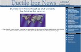 FEATURES Ductile Iron News Reaches Out Globally … Issue 3.pdf · Ductile Iron News file:///C|/WEBSHARE/062013/magazine/1998_3/joinnet.htm[6/18/2013 2:44:48 PM] COVER STORY Ductile
