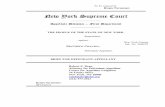 New York Supreme Court - Immigrant Defense Project · New York Supreme Court Appellate Division ... Flores-Ortega, 528 U.S. 470 (2000) ... ABA Standards for Criminal Justice, Pleas