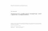 Numerical conformal mappings and capacity computationlib.tkk.fi/Dipl/2009/urn100256.pdf · Numerical conformal mappings and capacity computation ... Numerical conformal mappings and