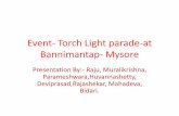 Event- Torch Light-Bannimantap- Mysore · Generator, 108, fire tender CRACKER ... (FMEA Sheet) Process Potentia l Failure ... Event- Torch Light-Bannimantap- Mysore Author: ATI