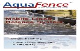 Mobile Flood Defence System - Bluemont · Mobile Flood Defence System ... storages for drinking water, fire-fighting water, cooling water, ... sensitive to earht-quakes or
