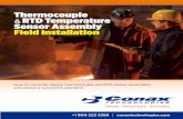 Thermocouple RTD Temperature Sensor Assembly Field ...€¦ · How to correctly deploy thermocouple and RTD sensor assemblies and ensure a successful operation. Thermocouple & RTD