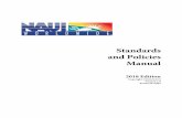 Standards and Policies Manual - legacy-members.naui.org SP V1.0.pdf · Recreational Hookah Diver 52 Scuba Diver ... Introduction to Technical Diving (Intro to Tech) 127 Technical