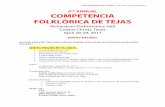 5TH ANNUAL COMPETENCIA FOLKLÓRICA DE TEJAS · UPDATED NEW DATE & VENUE | CFT 2017 – Entry Packet pg2 5TH ANNUAL COMPETENCIA FOLKLÓRICA DE TEJAS Richardson Performance Hall Corpus