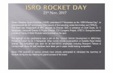 ISRO Rocket Day - Space Applications Centre Rocket... · a series of Candy & Water Rockets were launched on the spot. ... The competition was open for all SAC/DECU employees including