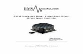R525P Single Axis Driver, Closed-Loop Driver, Simple …€¦ · • Single axis driver for bipolar step motors ... • WhisperDrive Technology for super smooth and quiet operation