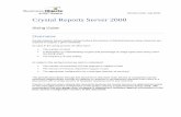 Crystal Reports Server 2008 - Cornerstone Consultingcornerstoneconsultinginc.com/.../2011/02/SAP_Crystal_Reports_Server... · Revision Date: July 2009 Crystal Reports Server 2008