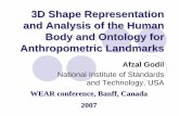 Human Identification from Body Shape - TU Delftwear2.io.tudelft.nl/files/Banff08/Afzal.pdf · The theory is that 3D models ... human database based on both human body and head shape