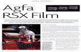 PHOTOGRAPHIC Agfa RSX Film - Earth Sea Publishing · USER REPORT PHOTOGRAPHIC Agfa RSX Film With the introduction of the new Agfachrome RSX films, Agfa has improved their professional