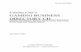 Casino City’s GAMING BUSINESS DIRECTORY CD · Using Microsoft Query with Microsoft Word Mail ... Paul Mogilevsky was a major ... Casino City’s Gaming Business Directory CD also