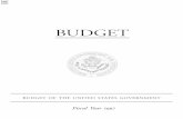 Budget of the United States Government, FY 1997 - …€¦ · BUDGET BUDGET OF THE UNITED STATES GOVERNMENT ... nations of the work to be performed and the funds needed, ... science