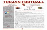 DATE OPPONENT TIME GAME 12 - s3.amazonaws.com · USC is ranked 12th in the AP sports media poll and 10th in the Amway coaches poll ... Per an NCAA football-playing rule ... of USC