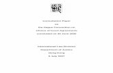 Consultation Paper on the Hague Convention on Choice … · the Hague Convention on Choice of Court Agreements ... Article 17 Contracts of insurance and reinsurance ... Consultation