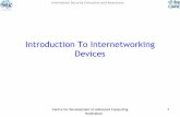Introduction To Internetworking Devices - … · Introduction To Internetworking Devices . ... • Data Over Cable Service Interface Specification ... •