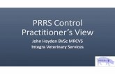 PRRS Control Practitioner’s View - AHDB Pork · Main PRDC pathogens in GB Viruses PRRS and swine flu predominant PCV2 associated disease lower level Mycoplasma hyopneumoniae (Mycoplasma