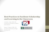 Best Practices to Facilitate Scholarship and …69.59.162.218/ADEA2014/TLCD-066.830.pdf · Best Practices to Facilitate Scholarship and Learning in the ... ... • Important topics