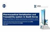 Pharmaceutical Serialization and Traceability system … · Pharmaceutical Serialization and Traceability system in South Korea ... (※Apply administrative measures ... Deputy Manager