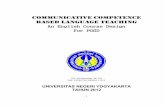 COMMUNICATIVE COMPETENCE BASED language teachingstaff.uny.ac.id/sites/default/files/pendidikan/dr-ali-mustadi-mpd/... · structurally based approach to the communicative competence