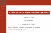 A Tour of Flux Compactification Dynamicsuw.physics.wisc.edu/~strings/group/slides.09.spring/frey2.pdf · A Tour of Flux Compactiﬁcation Dynamics ... McGill University Wisconsin