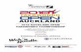 2018 AUCKLAND OPEN TAEKWONDO CHAMPIONSHIPtaekwondonz.com/wp-content/uploads/2018/05/2018-Auckland-Open... · page 1 2018 auckland open taekwondo championship date: saturday, 19th