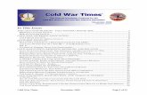 In This Issue - Cold War Museum · in this issue: the cold war museum – fall/winter update 2006..... 2 midwest chapter update ...