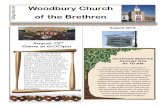 Woodbury Church of the Brethren · Woodbury Church Tidings from the of the Brethren ... John and Karen Cottle School Activities: ... 6:00 Youth resume in September. Enjoy your ...