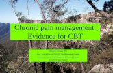 CBT and Chronic Pain - Hong Kong Pain Society workshop slides/cbt evidence.pdf · CBT with chronic pain Support from systematic reviews and meta-analyses of randomized and non-randomized