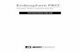 Prostatic Artery Embolization Kit - merit.com · instructions for use are applicable to the embolization of ... To evenly suspend the Embosphere Microsphere/contrast solution, gently