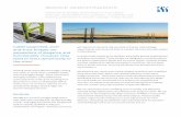 BRIDGE AERODYNAMICS - RWDIrwdi.com/assets/factsheets/Bridge-Aerodynamics.pdf · BRIDGE AERODYNAMICS ... Cable-supported, arch-and-truss bridges are ... the effects of wind with those