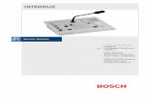 INTEGRUS - Starinstarin.info/Product Info/Bosch - Conferencing/Manuals/Integrus - I... · Integrus en Language Distribution System LBB 3222/04 6-Channel Interpreter Desk with Loudspeaker