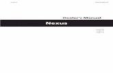 Dealer's Manual - proactiv-gmbh.com · Nexus Inter-8 Inter-7 Inter-5. 2 CONTENTS IMPORTANT NOTICE..... 4 TO ENSURE SAFETY ...