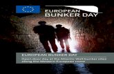 EUROPEAN BUNKER DAY - raversyde.be · 4 OPEN DOOR DAY AT THE ATLANTIC WALL BUNKER SITES Wouldn’t it be interesting if once a year all bunkers in the Atlantic Wall countries would