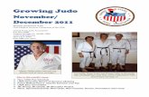 GGrroowwiinngg JJuuddoo - United States Judo …media.usja.net/growing-judo/GrowingJudo2011_11.pdf · GGrroowwiinngg JJuuddoo NNoovveemmbbeerr// ... Sayville, NY 11782 Head Instructor: