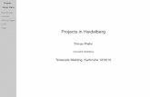 Projects in Heidelbergplehn/includes/talks/2010/mc_ka_10.pdf · Projects in Heidelberg Tilman Plehn ... [Kaplan, Rehermann, Schwartz, Tweedie; ... 03 0.88 6. 1. Projects... Tilman