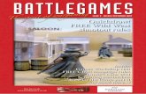 2 Battlegames · ob Broom, who runs Warhammer Historical, kindly invited us to visit the headquarters of Games Workshop in Nottingham. He has been very supportive of Battlegames since