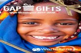 GAP GIFTS - Change the Story | World Renew · GAP GIFTS In Ezekiel’s day, God was ... Beekeepers in Uganda need special clothing when they work with their hives. Fill the gap with