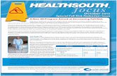 Special Fall Risk Reduction Issue - Interactive Metronome€¦ · Every day at HealthSouth, ... This case study highlights the benefits of incorporating the FRRP training into current