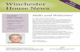 Winchester House News - fluidideas.s3.amazonaws.com · Winchester House News Inside ... to the great American songbook includes some great songs by the likes of Frank Sinatra and