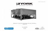 Model YLAA Air-Cooled Scroll Chillers Style A€¦ · offer the YORK air-cooled scroll chiller. This all-in-one package is a true plug and play system that provides superb efficiency