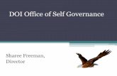 DOI Office of Self Governance · Ken Reinfeld Financial Specialist Rufina Villicana Financial Specialist Celeste Engles Compact Negotiator ... •Title III –Tribal Self Governance