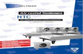 Air cooled Condensers HTC - hosbv.com - Helpman HTC... · This extensive testing procedure comprises : – capacities under standardised conditions – air flow data – sound levels