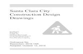 Santa Clara City Construction Design Drawings · Construction Design Drawings Special Thanks To: ... Roadway Detail Drawings ... Standard Pressure Reducing Valve for Existing PRV