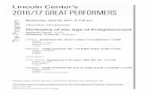 Orchestra of the Age of Enlightenmentgreatperformers.lincolncenter.org/assets/img/downloads/04-26 OAE.pdf · MOZART Violin Concerto No. 5 in A major, K.219 (“Turkish”) (1775)