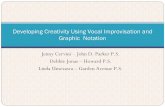 Developing Creativity Using Vocal Improvisation and ... · Jenny Cervini – John D. Parker P.S. Debbie Jonas – Linda Umezawa – Howard P.S. Garden Avenue P.S. Developing Creativity